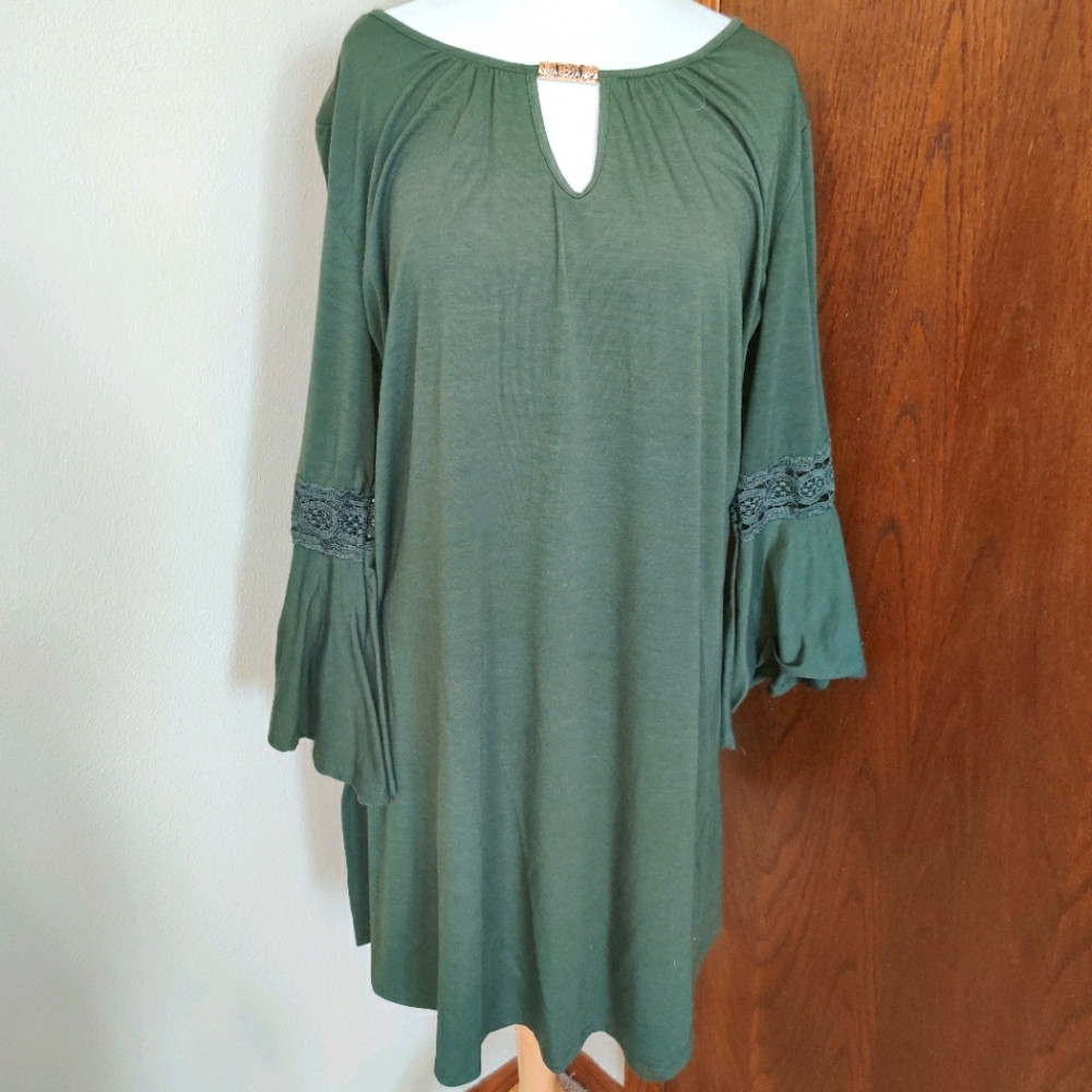Green dress